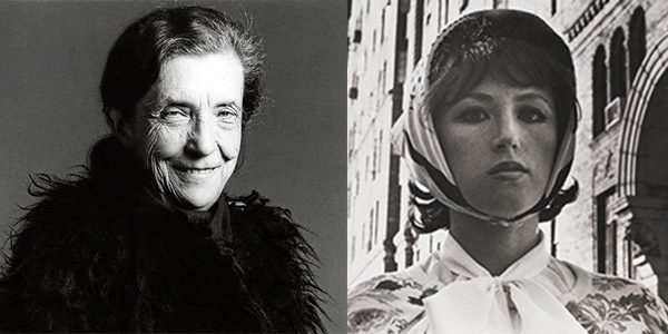 Louise Bourgeois (a sinistra) e Cindy Sherman (a destra).jpg