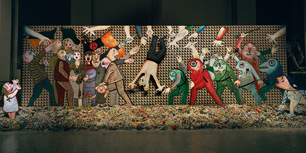 6.Enrico Baj, I funerali dell'anarchico Pinelli