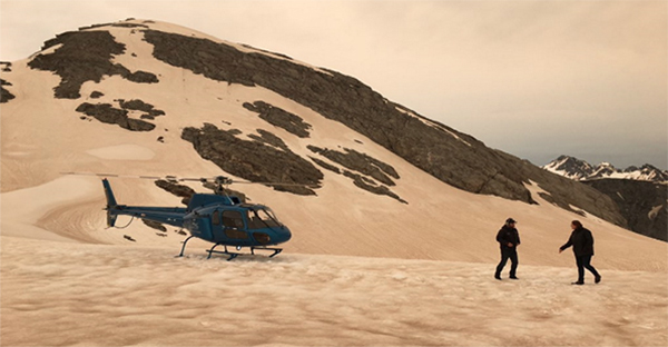 Foto 2. Ghiacciai marroni.