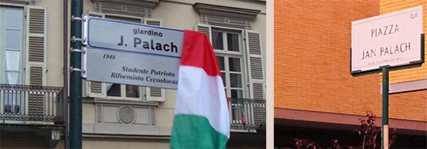 Intitolazioni Torino-Roma