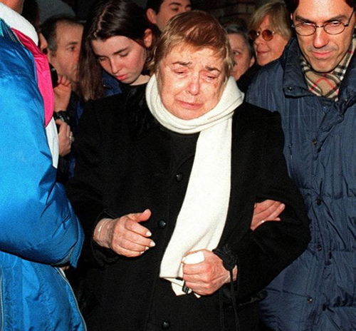 Pivano ai funerali di de andrè