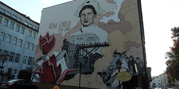 4. Murale dedicato a Irena Sendler a Rzeszów