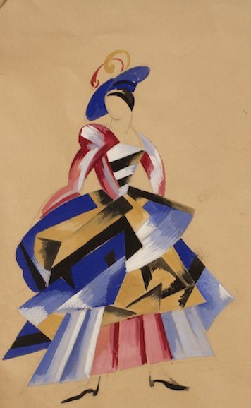 Foto 11_Bozzetto per costume teatrale_Alexandra_Exter