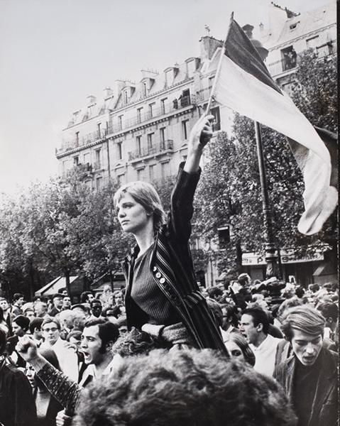 FOTO 1.Parigi, 1968. La Marianne