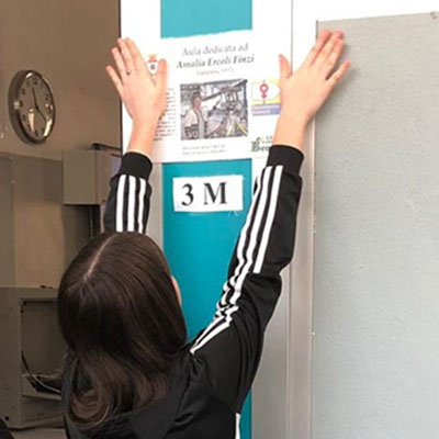 FOTO2. intitolazione aula Benini 2