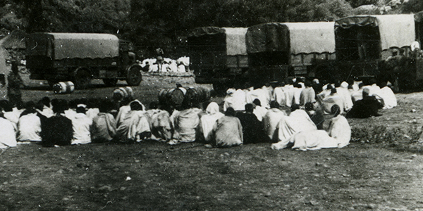 4. Nei dintorni di Debre Libanos, prigionieri in attesa di essere fucilati (esclusiva TV2000).