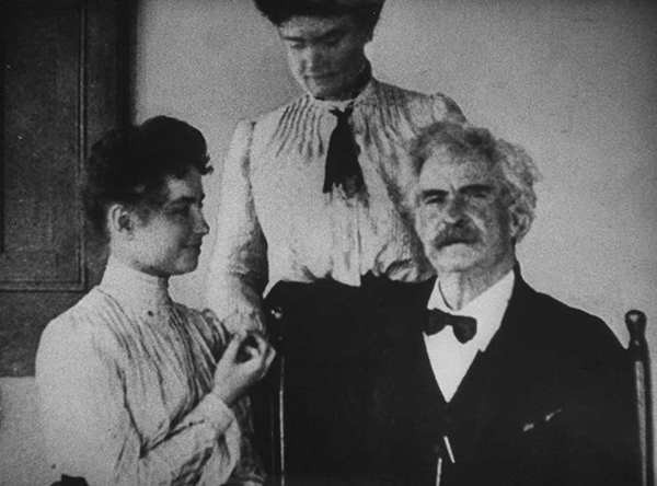 Annie Sullivan, Mark Twain and Helen Keller