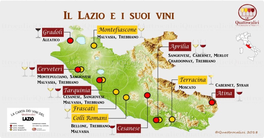 1. Carta vini lazio