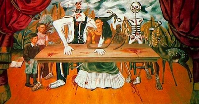 Frida Kahlo. La mesa herida
