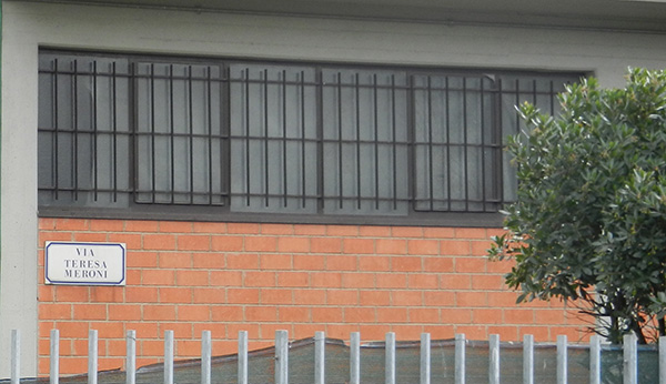 Via Teresa Meroni, Prato. Foto di Daniela Colzi