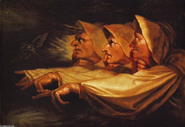Foto 12 Dipinto Three Weired Sisters from Macbeth di Henry Fuseli presso il British Museum