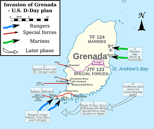 L'invasione di Grenada