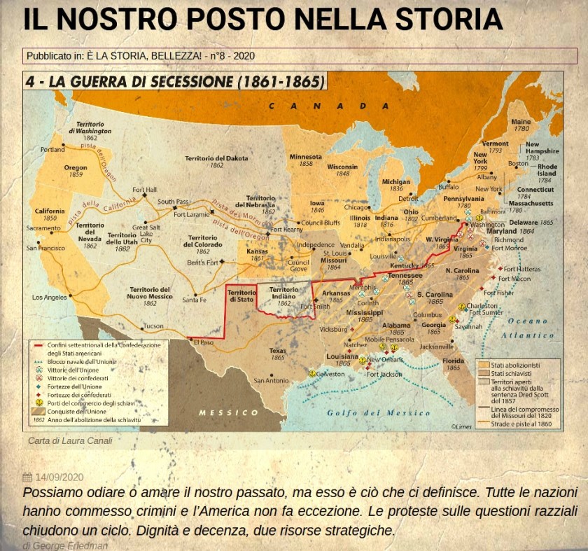 FOTO 2. Il nostro posto nella storia