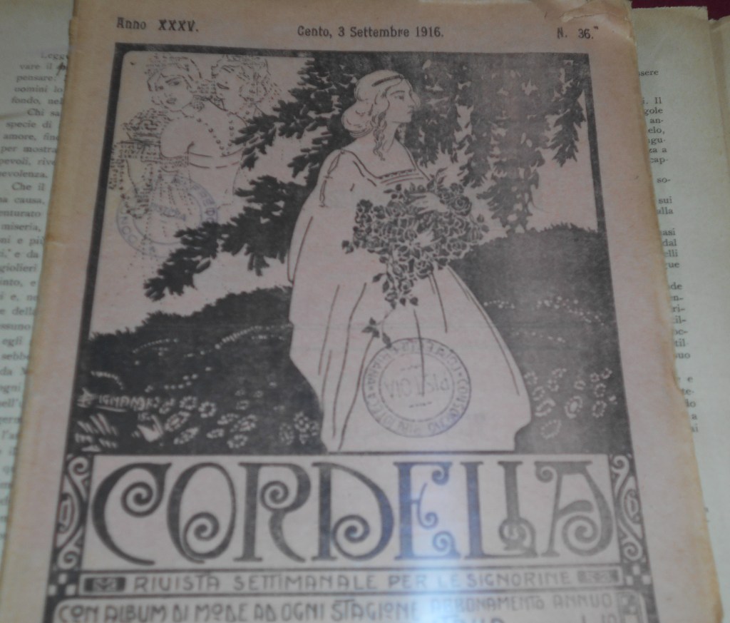 Copertina della rivista Cordelia,foto di Laura Candiani